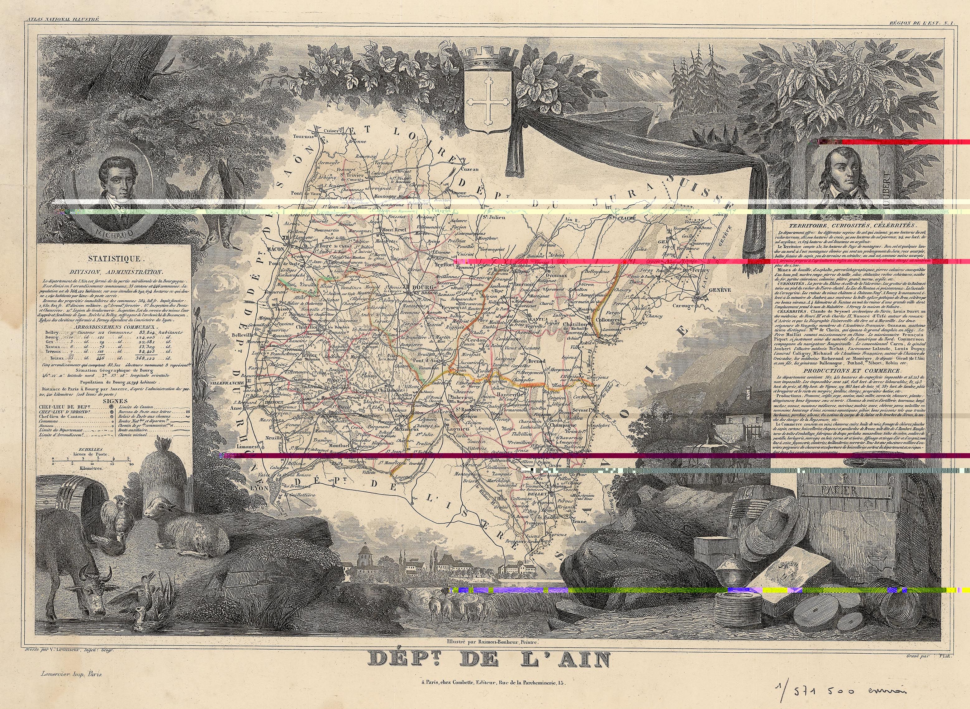 Carte de l'Aisne : autres représentations