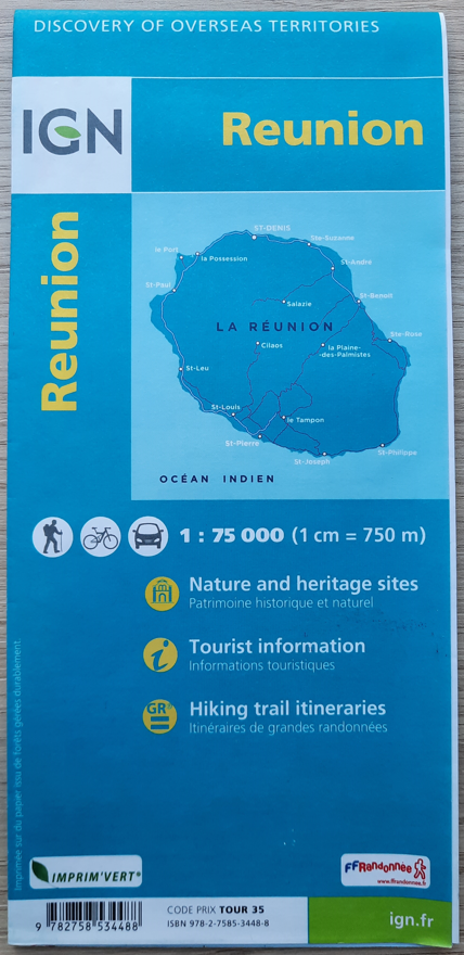 La réunion - Collection Découverte de l'Outre-mer verso